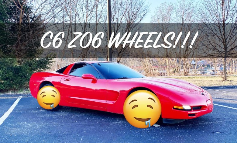 Finally mounted the Corvette wheels! Finally mounted the Corvette wheels!