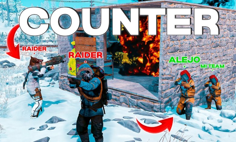 We countered a RAID and STEAL ALL THIS from them! – Rust We countered a RAID and STEAL ALL THIS from them! – Rust