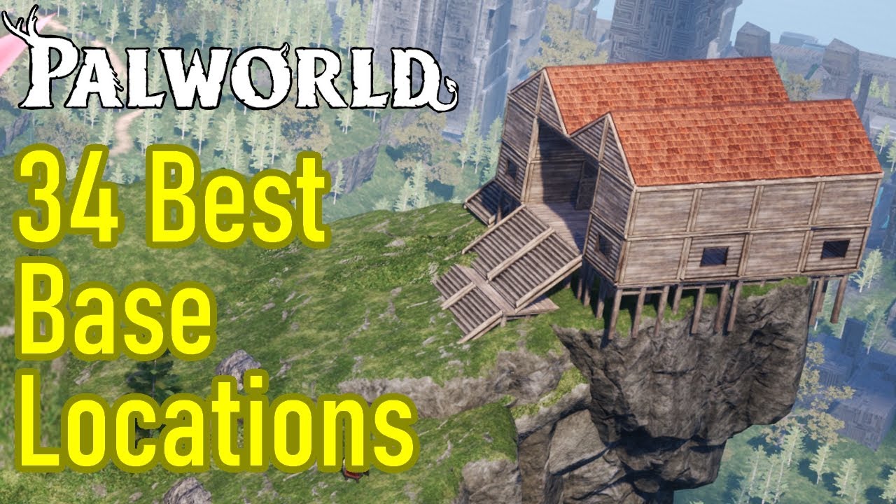 Palworld best base location, 34 INSANE base building Palworld best base location, 34 INSANE base building