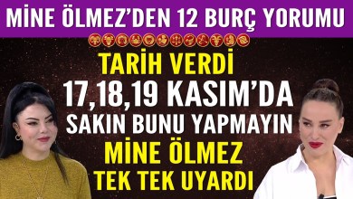 12 HOROSCOPE COMMENTS FROM MİNE ÖLMEZ DO NOT DO THIS ON THESE DATES 12 HOROSCOPE COMMENTS FROM MİNE ÖLMEZ DO NOT DO THIS ON THESE DATES