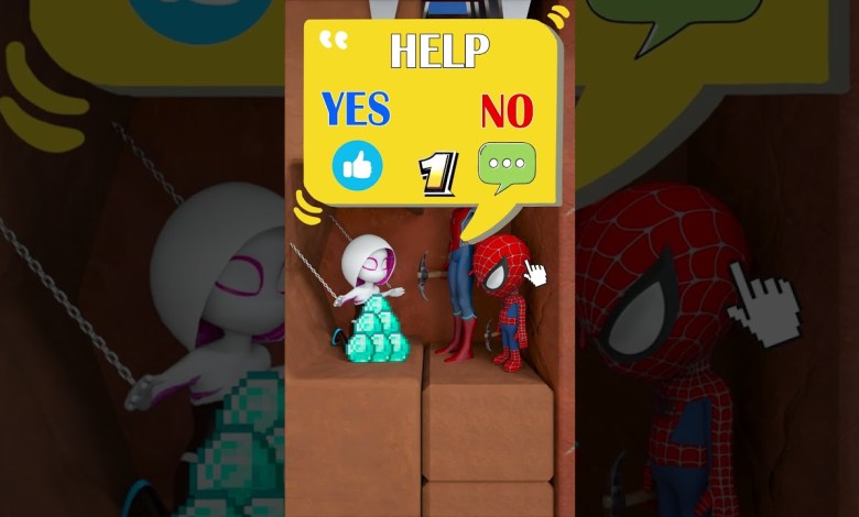 GTA V Good Deeds Mining Challenge With Spidey Family GTA V Good Deeds Mining Challenge With Spidey Family
