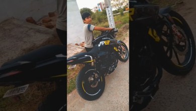 Short Exhaust for Apache 180 // Modified Exhaust// #modifiedbike Short Exhaust for Apache 180 // Modified Exhaust// #modifiedbike