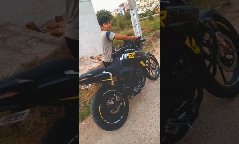 Short Exhaust for Apache 180 // Modified Exhaust// #modifiedbike Short Exhaust for Apache 180 // Modified Exhaust// #modifiedbike