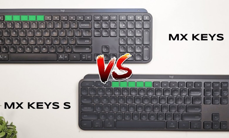 Logitech MX Keys vs MX Keys S Keyboard – 5 Differences Logitech MX Keys vs MX Keys S Keyboard – 5 Differences