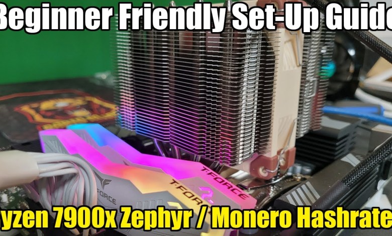 CPU Mining Set Up Guide – Ryzen 7900x Zephyr / Monero CPU Mining Set Up Guide – Ryzen 7900x Zephyr / Monero