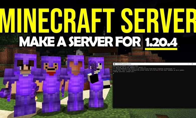 How To Make a Minecraft Server for 1.20.4 How To Make a Minecraft Server for 1.20.4