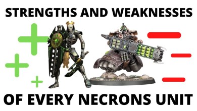 Strengths and Weaknesses for EVERY Necrons Unit – Necron Strengths and Weaknesses for EVERY Necrons Unit – Necron