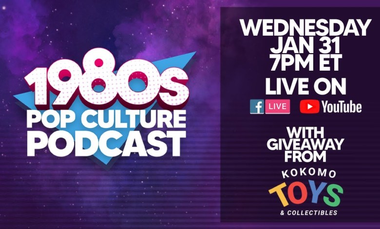 Live 80s Podcast and Giveaway Live 80s Podcast and Giveaway
