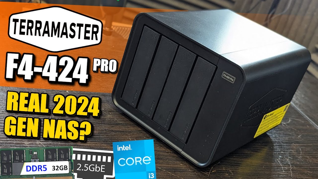 Terramaster F4-424 PRO NAS Review Terramaster F4-424 PRO NAS Review