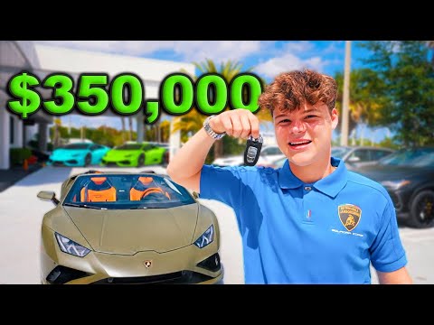 Buying a Lamborghini at 19 Years Old Buying a Lamborghini at 19 Years Old