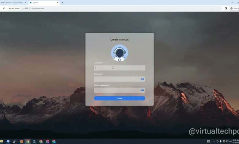 How To installing CasaOS on Ubuntu LXC Container with proxmox VE How To installing CasaOS on Ubuntu LXC Container with proxmox VE