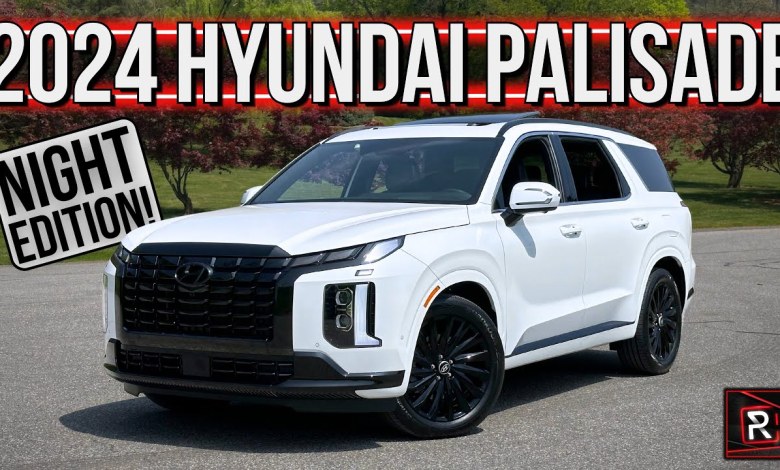 The 2024 Hyundai Palisade Calligraphy Night Is A Luxurious & The 2024 Hyundai Palisade Calligraphy Night Is A Luxurious &
