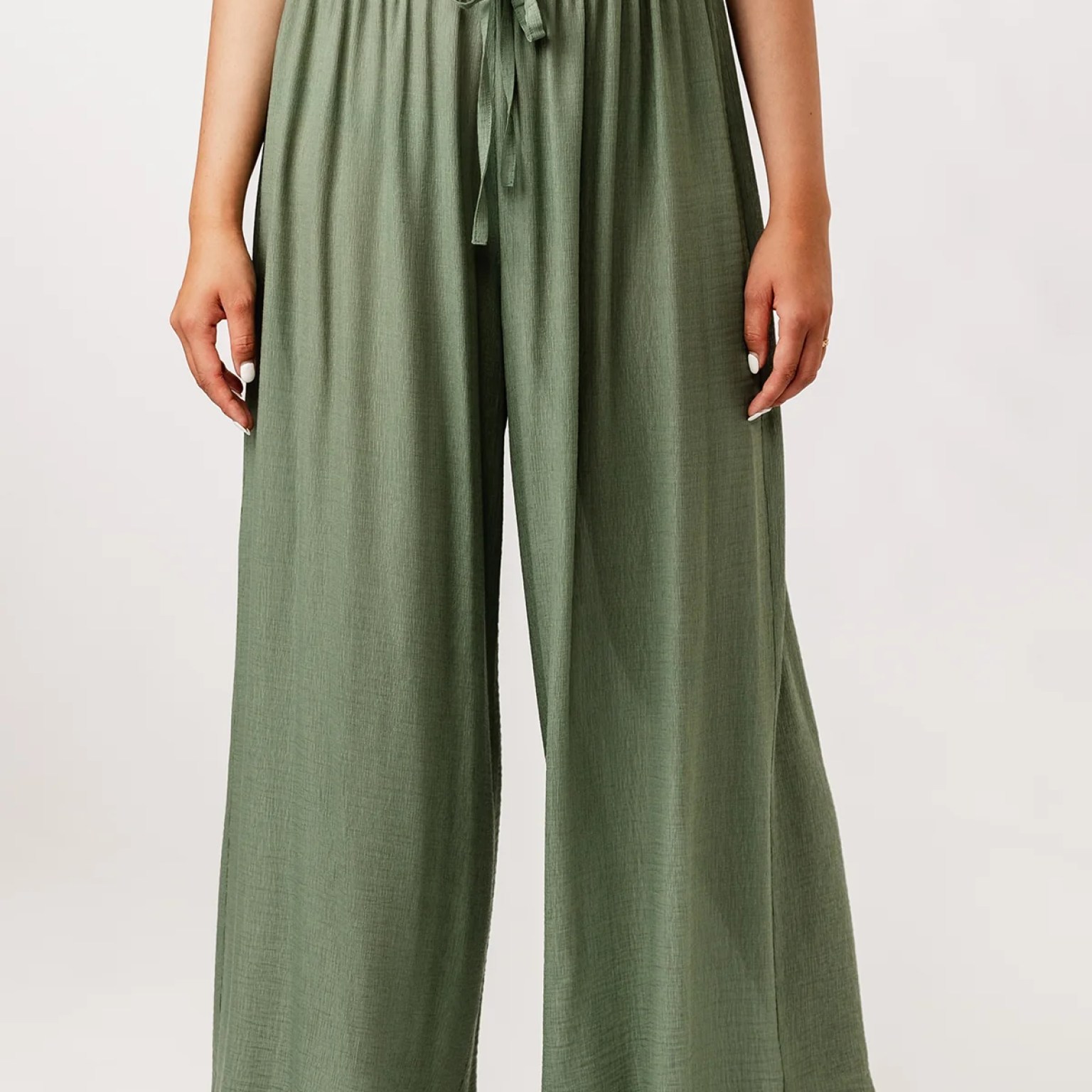 Aulio Elastic Waist Shorts & Trousers