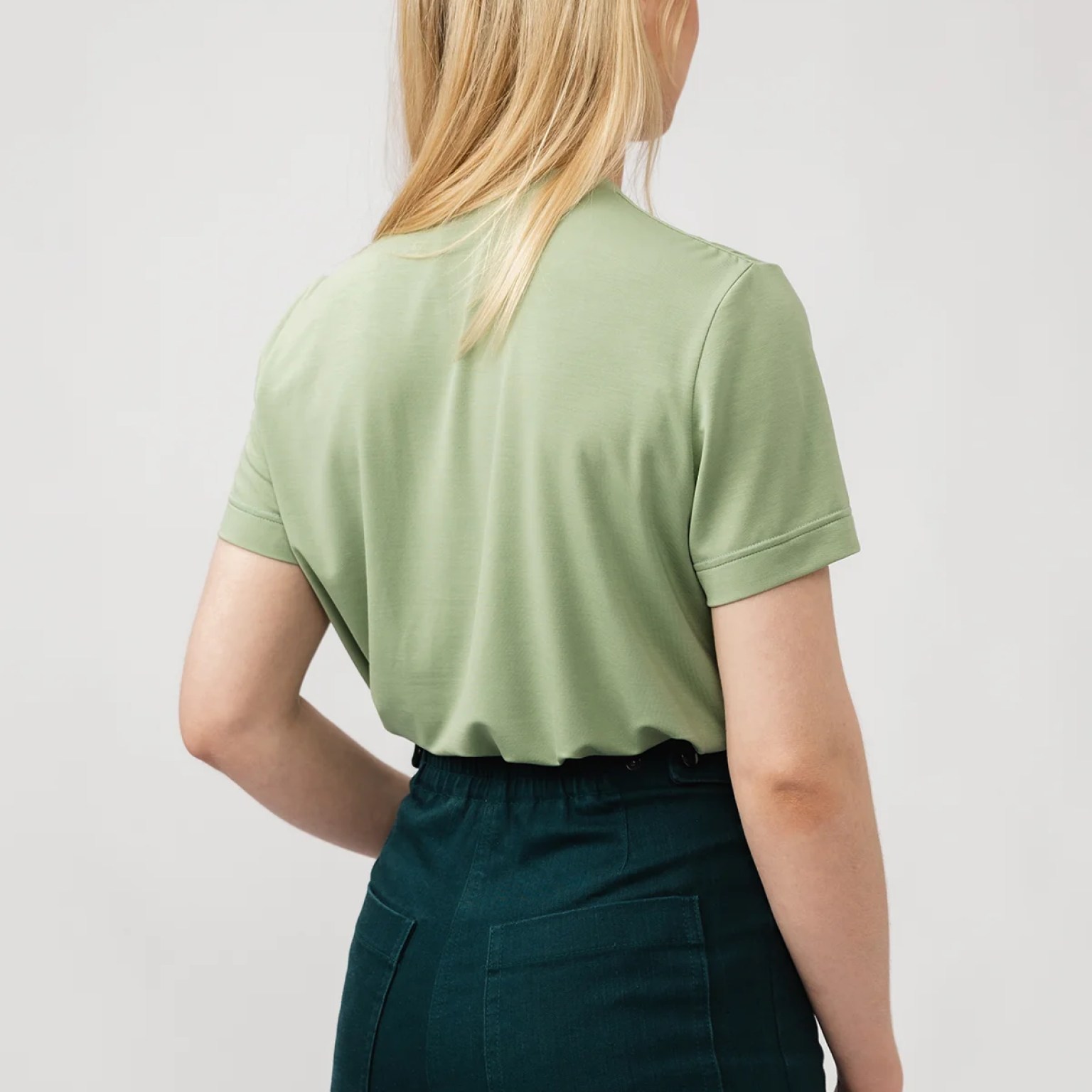 Laurie Pleated Tee
