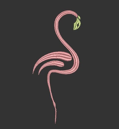 Flamingo Silhouette Machine Embroidery Designs – 5 Sizes Flamingo Silhouette Machine Embroidery Designs – 5 Sizes