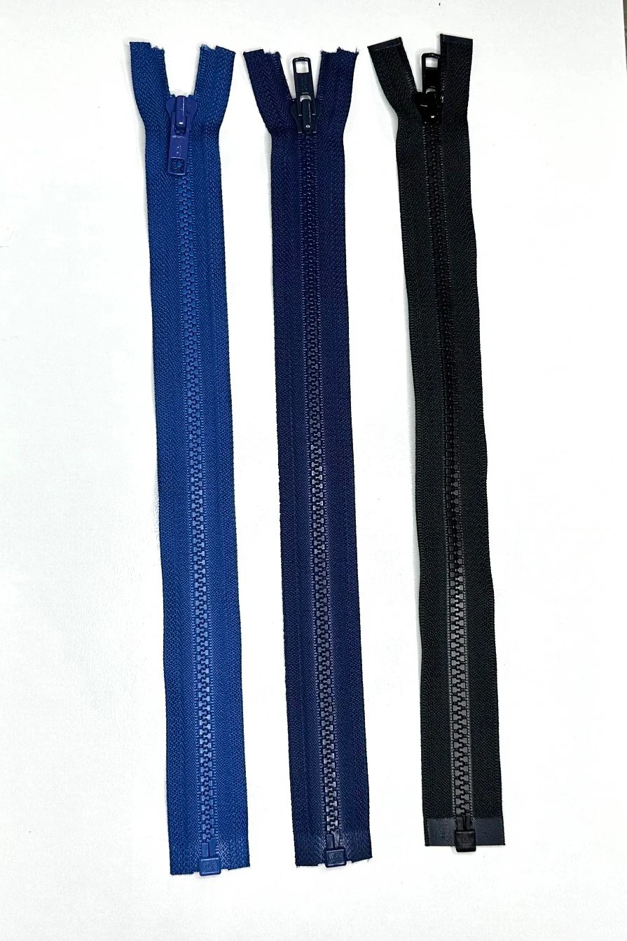 One-Way Separating Molded Tooth Zippers One-Way Separating Molded Tooth Zippers