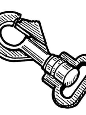 Swivel Snap Black – Spring Swivel Snap Black – Spring