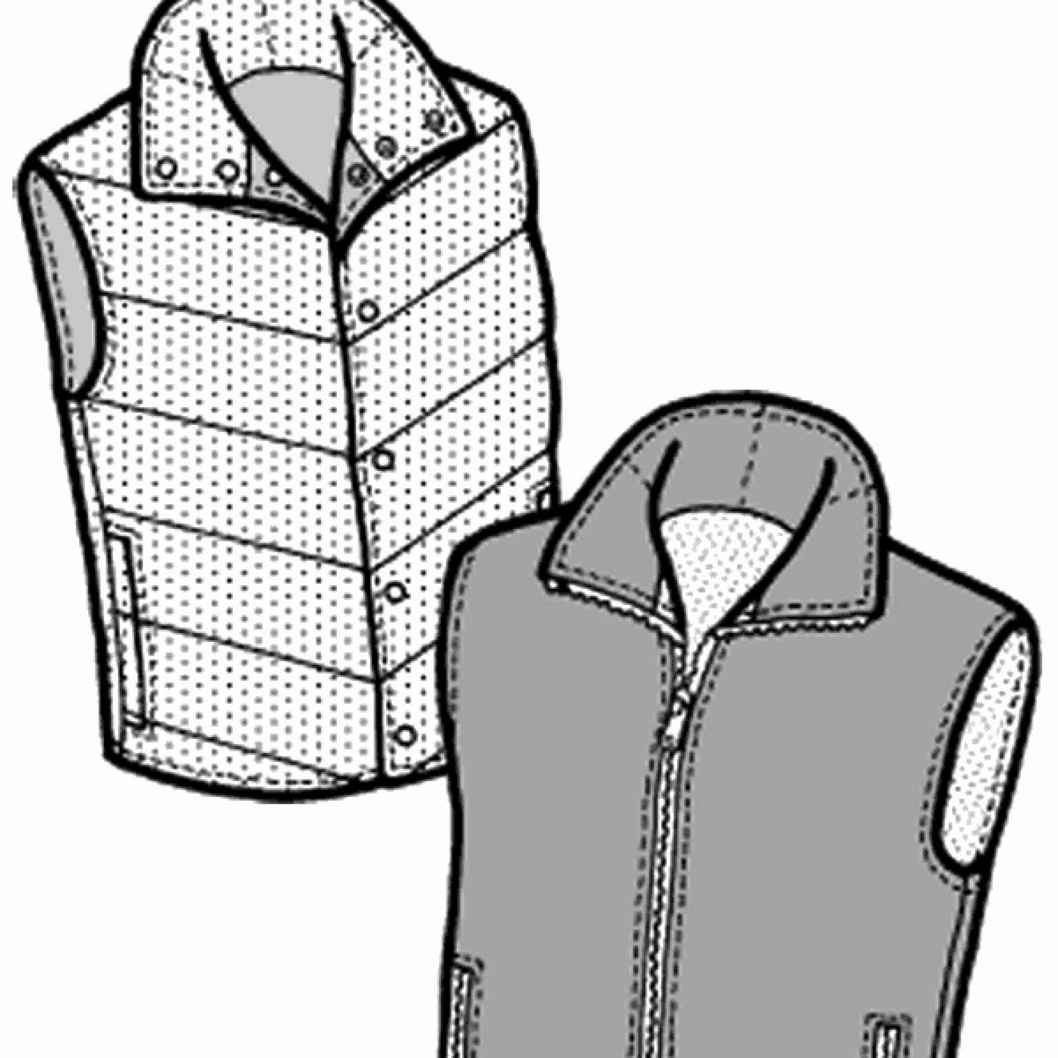 112 – Kid’s Santiam Reversible Vest Pattern 112 – Kid’s Santiam Reversible Vest Pattern