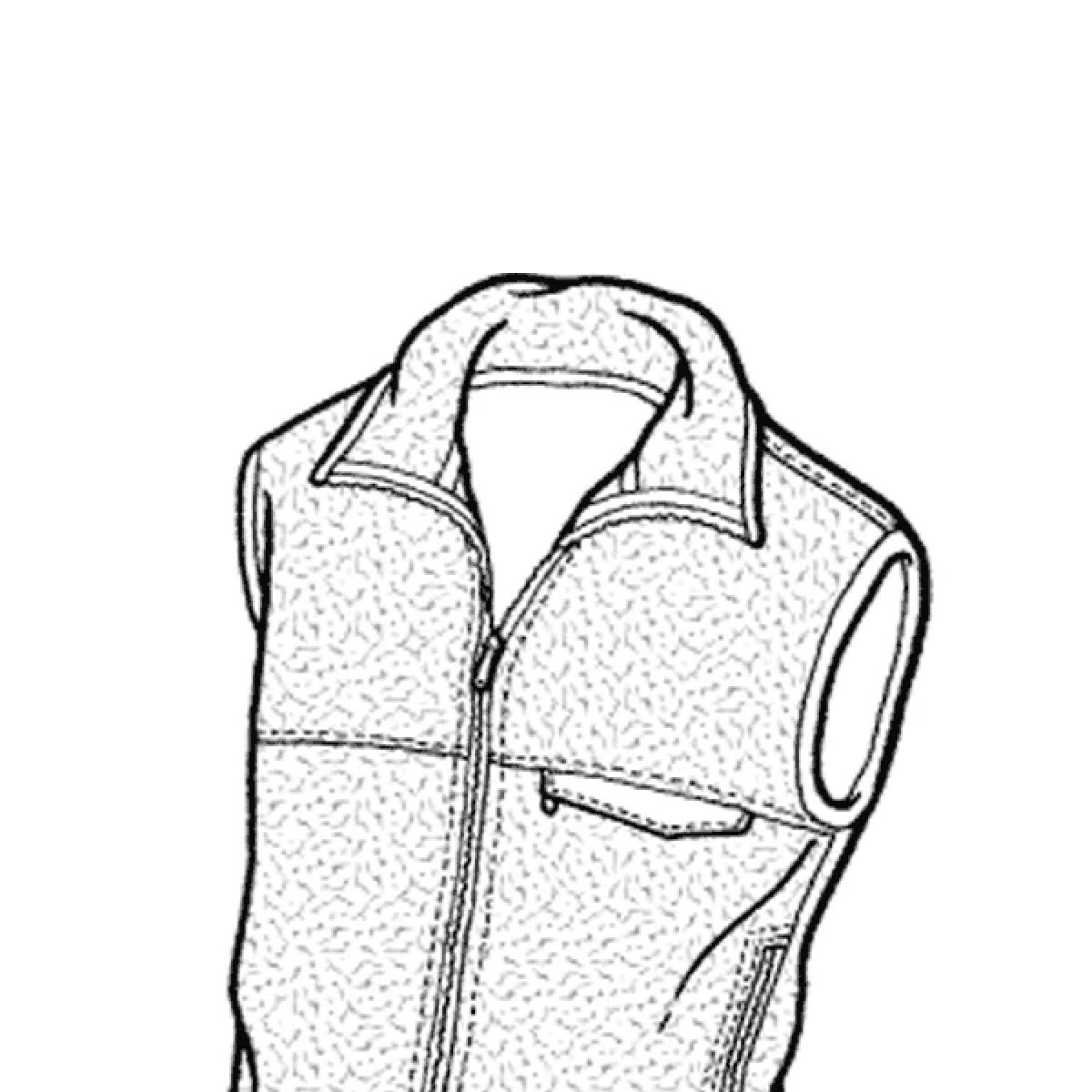 109 – Adult's Polar Vest Pattern