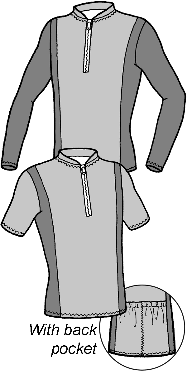 402 – Men’s Bicycle Racing Jersey Pattern 402 – Men’s Bicycle Racing Jersey Pattern