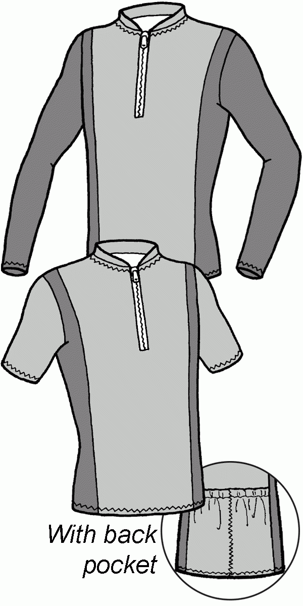 402 – Men’s Bicycle Racing Jersey Pattern 402 – Men’s Bicycle Racing Jersey Pattern