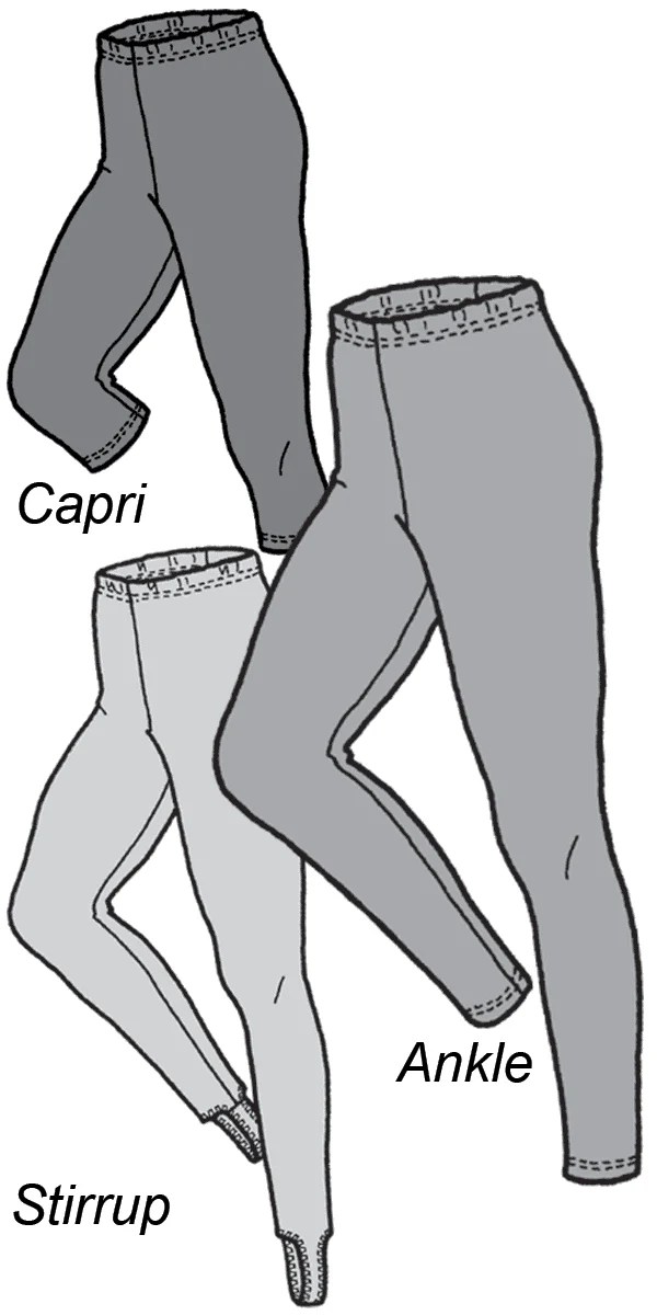 406 – Adult’s Sport Tights Pattern 406 – Adult’s Sport Tights Pattern