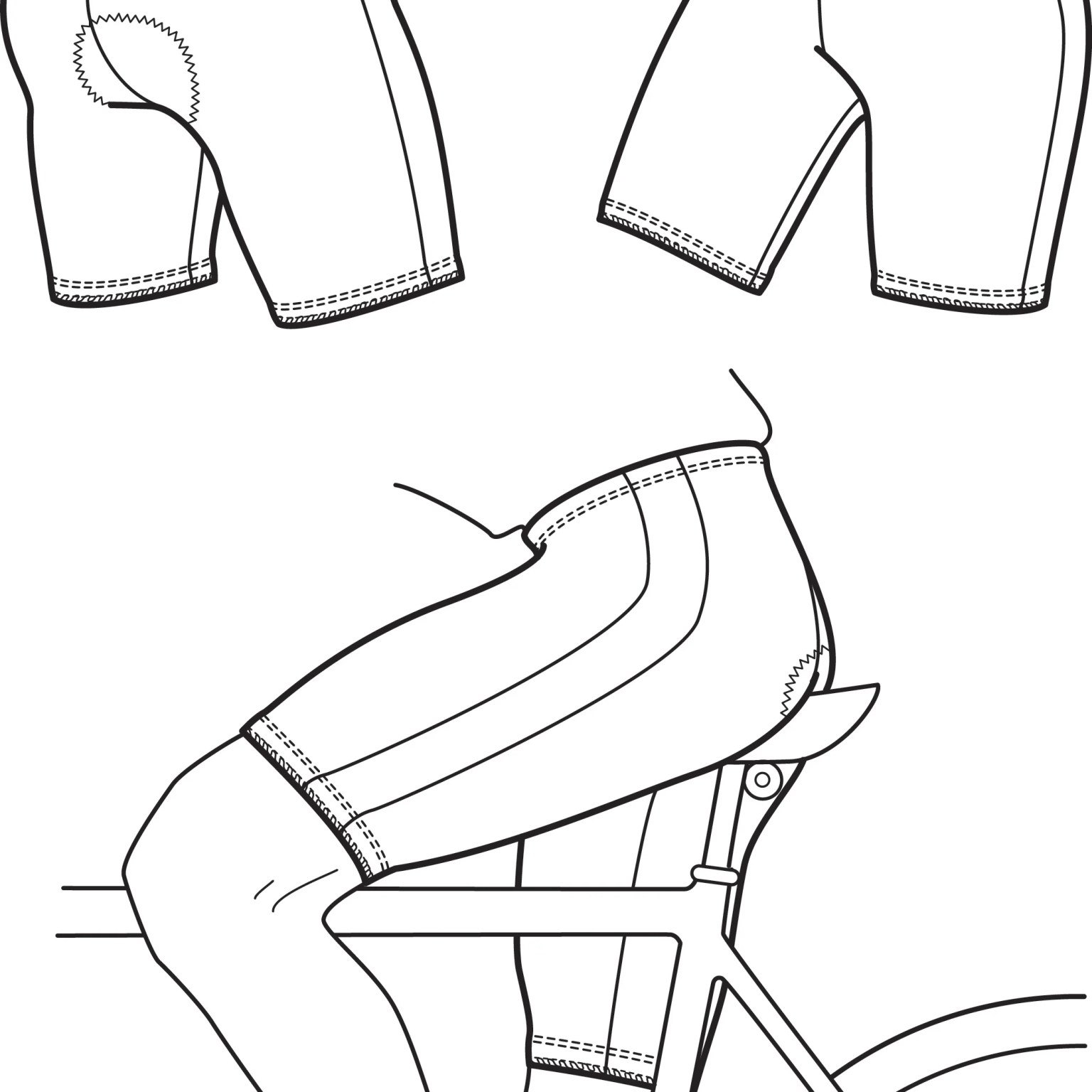 409 – Adult's Oregon Biking Shorts Pattern