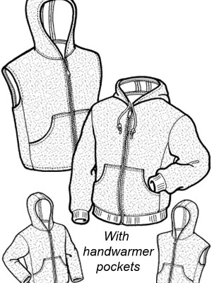 543 – Adult Mount Hood Polar Hoodie Pattern 543 – Adult Mount Hood Polar Hoodie Pattern
