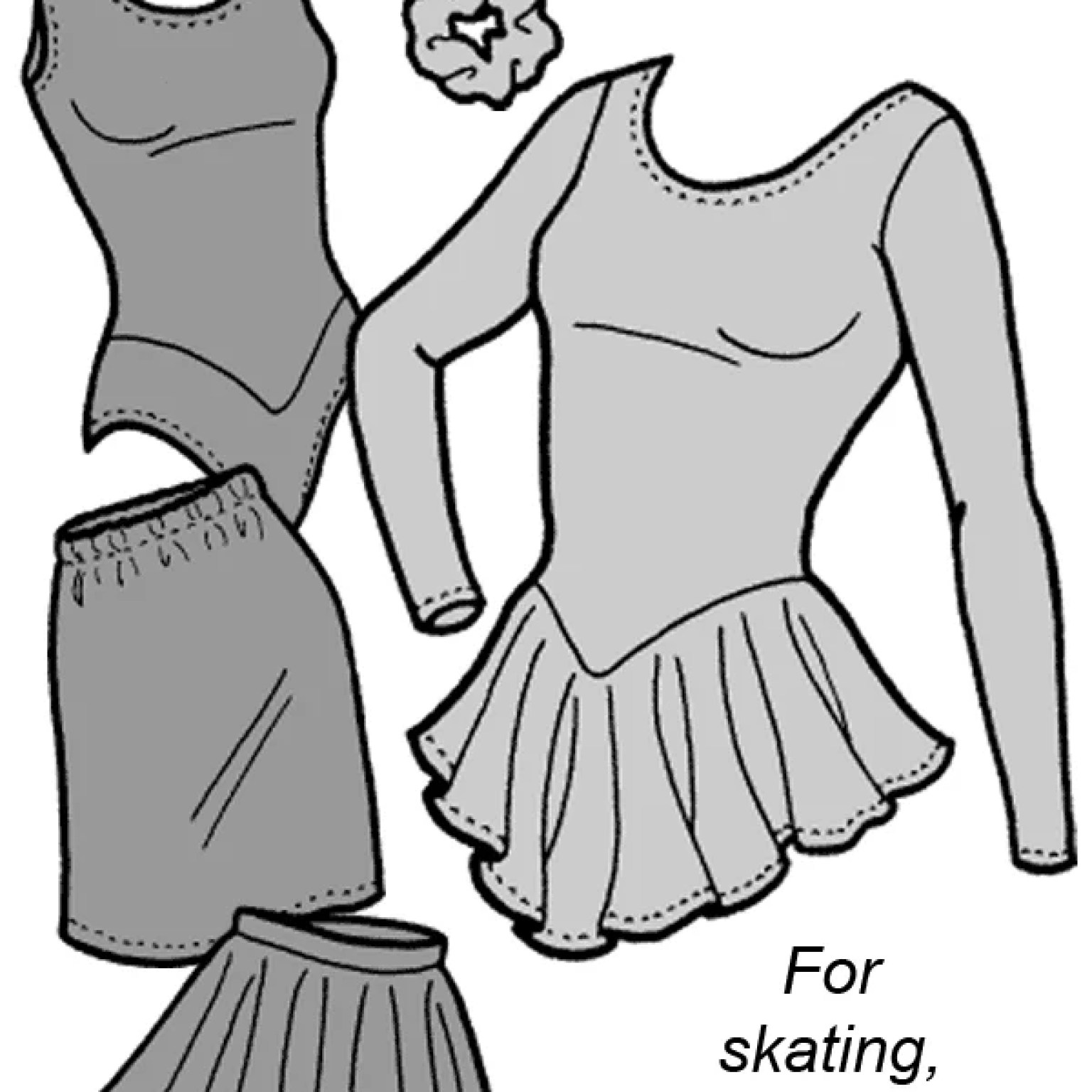 517 – Women’s Crystal Lake Skating Outfit 517 – Women’s Crystal Lake Skating Outfit