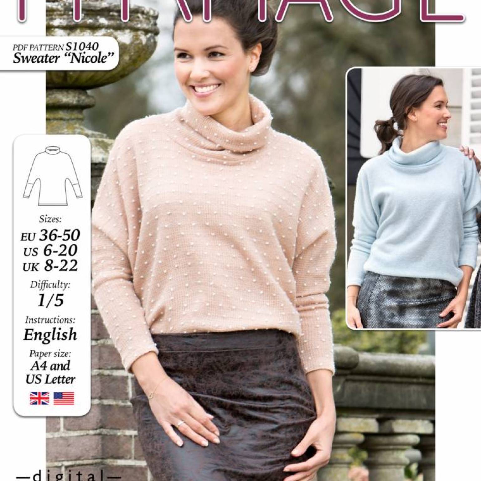 S1040 Sweater Nicole S1040 Sweater Nicole