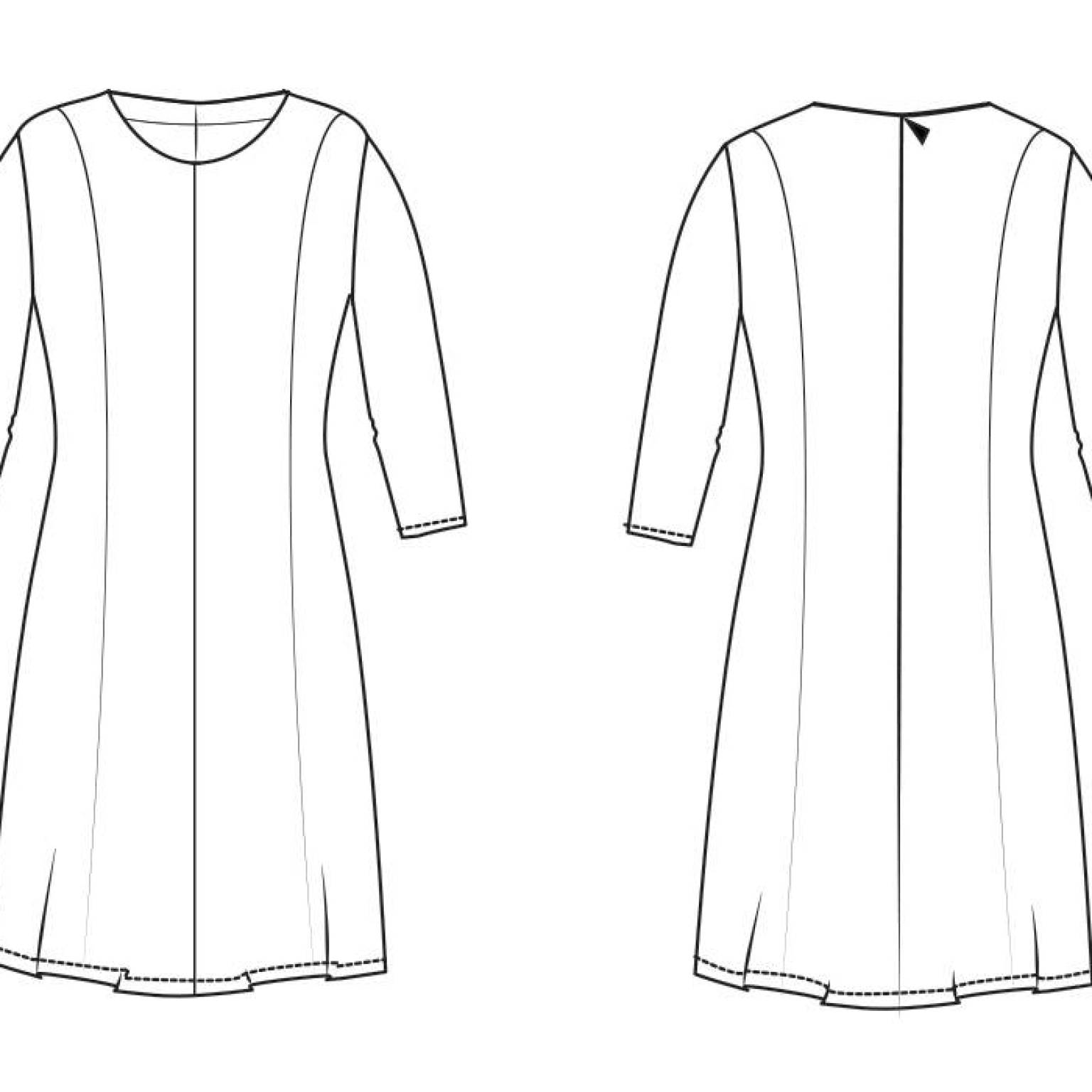 S1041 Dress Rosa