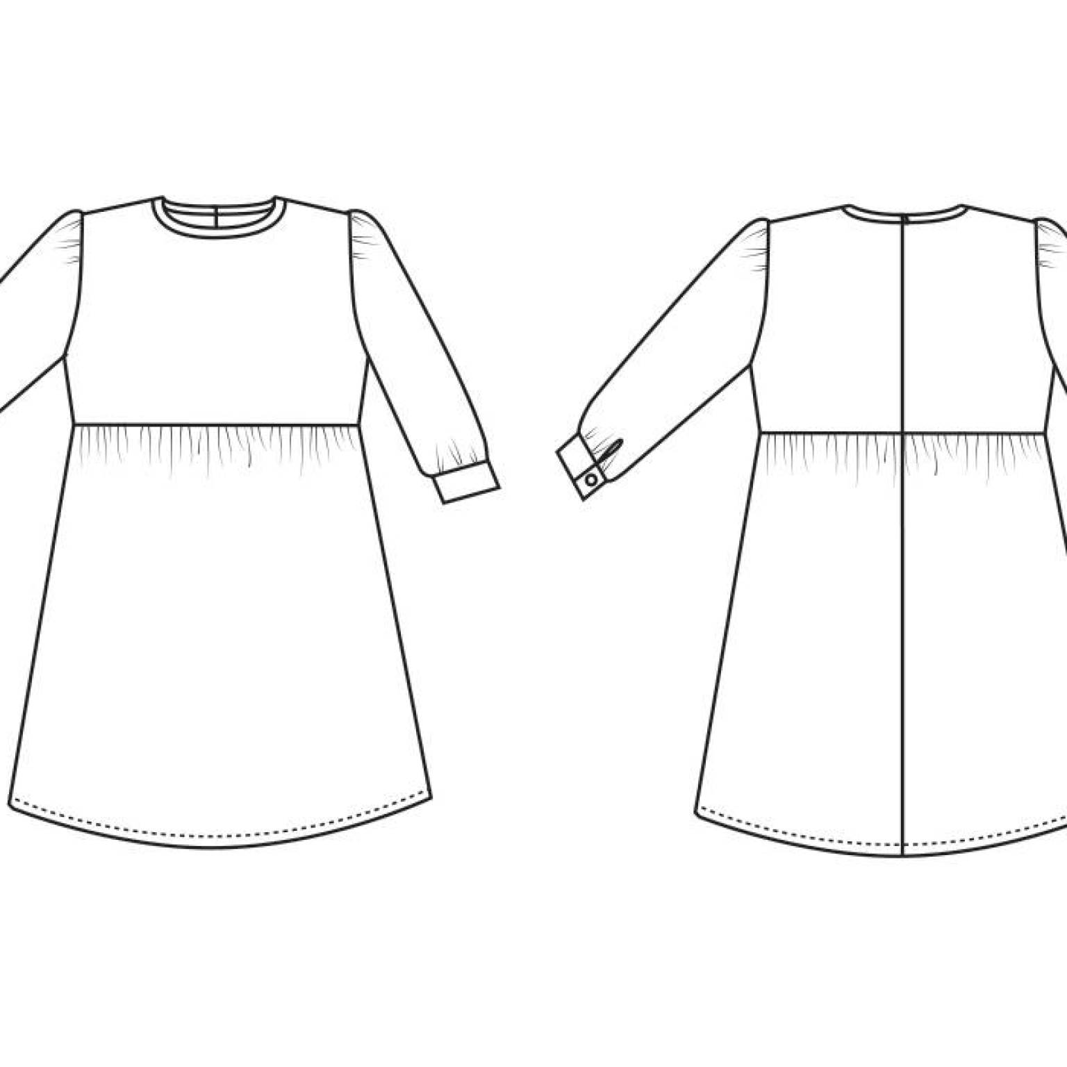 P1015 Dress Ellen