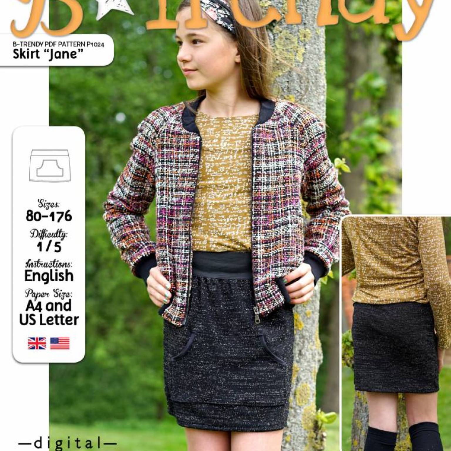 P1024 Skirt Jane P1024 Skirt Jane