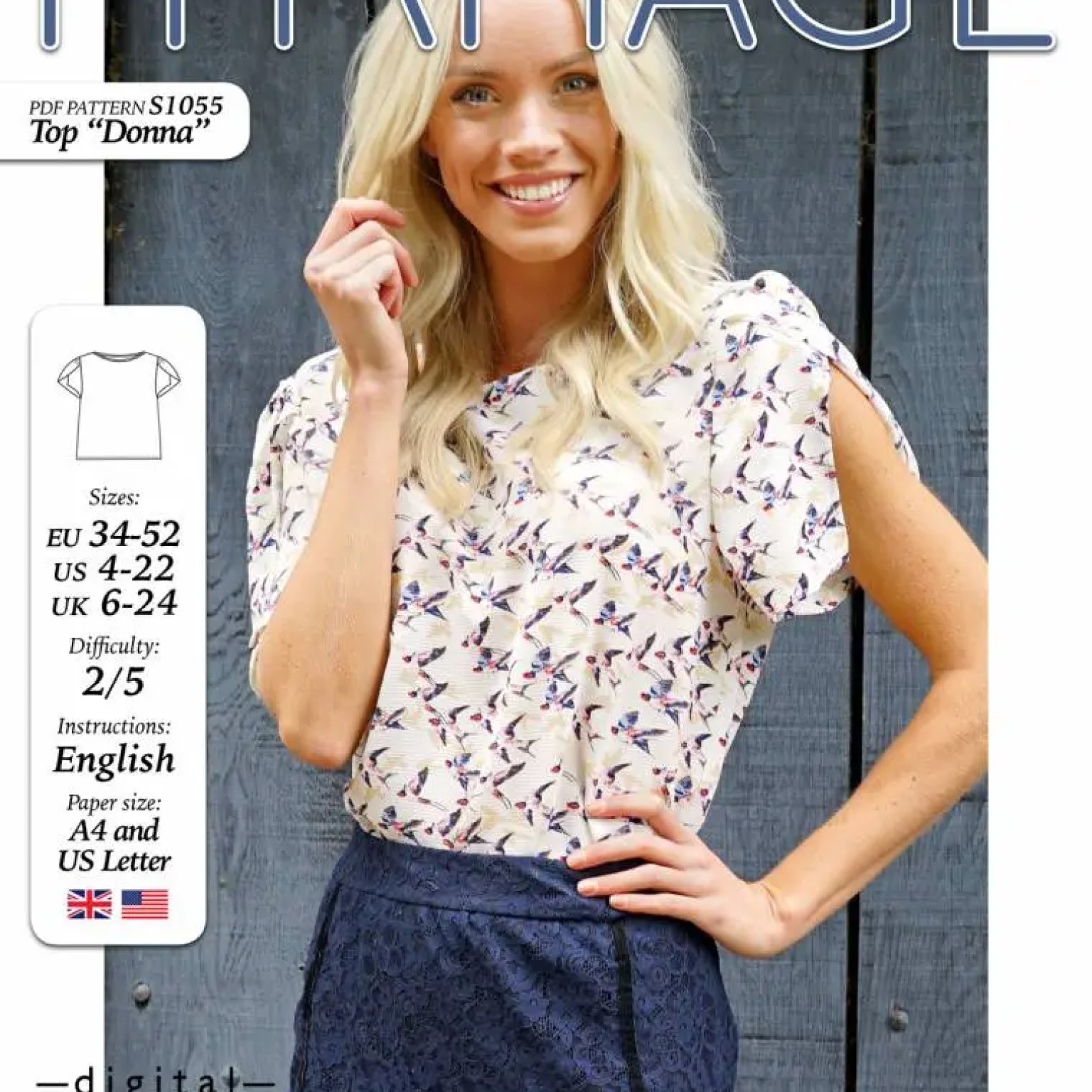S1055 Top Donna S1055 Top Donna
