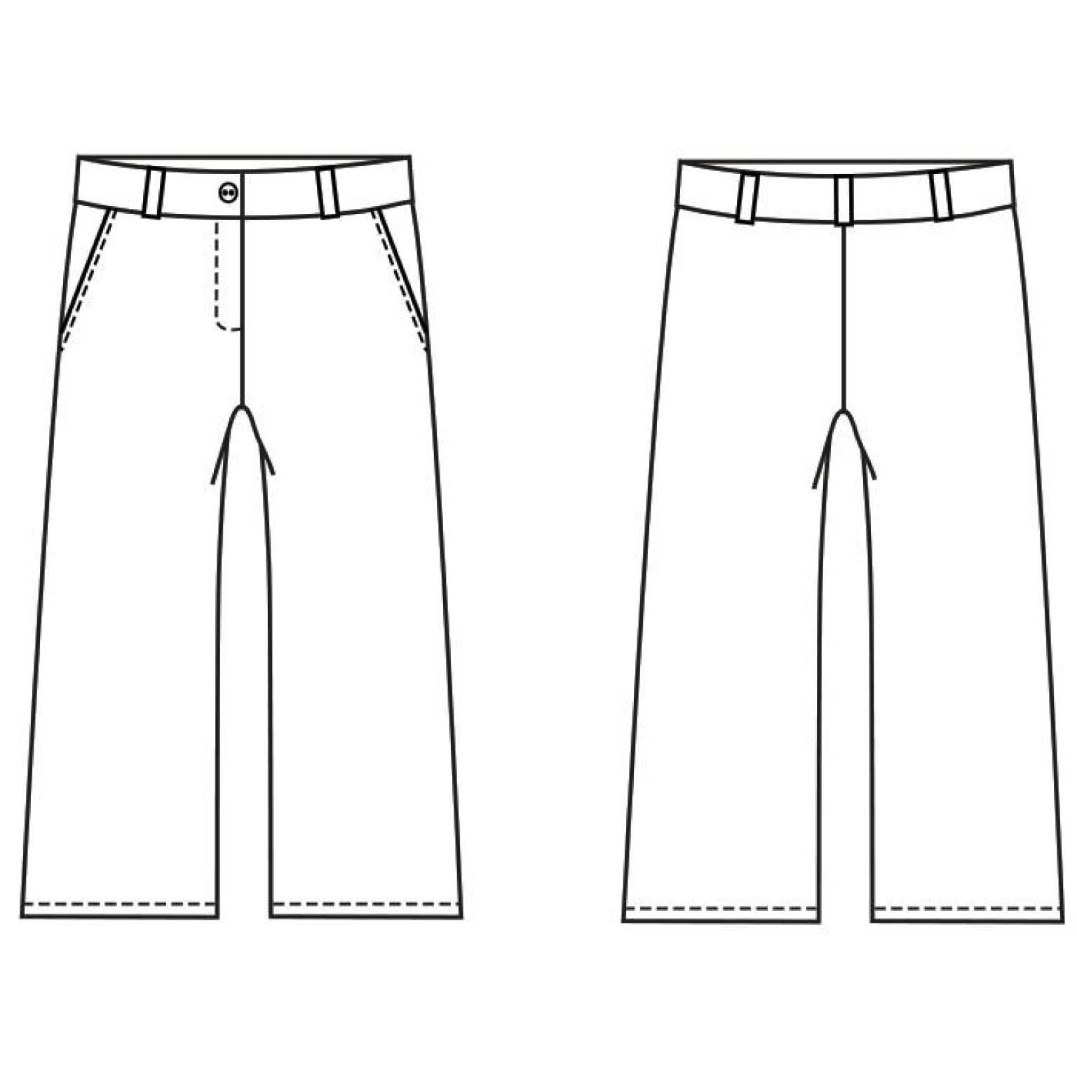 P1028 Trousers Flora