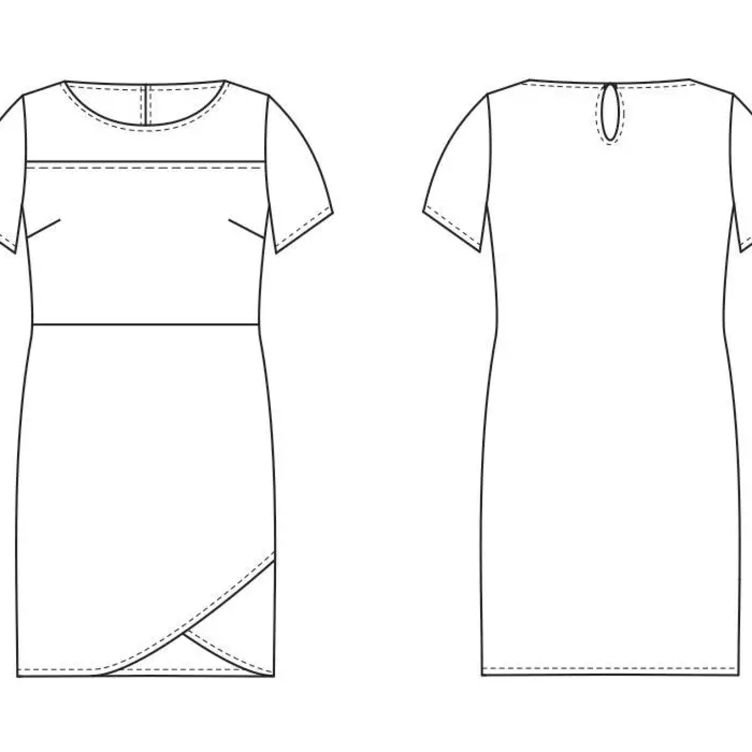 S1056 Dress Roxy