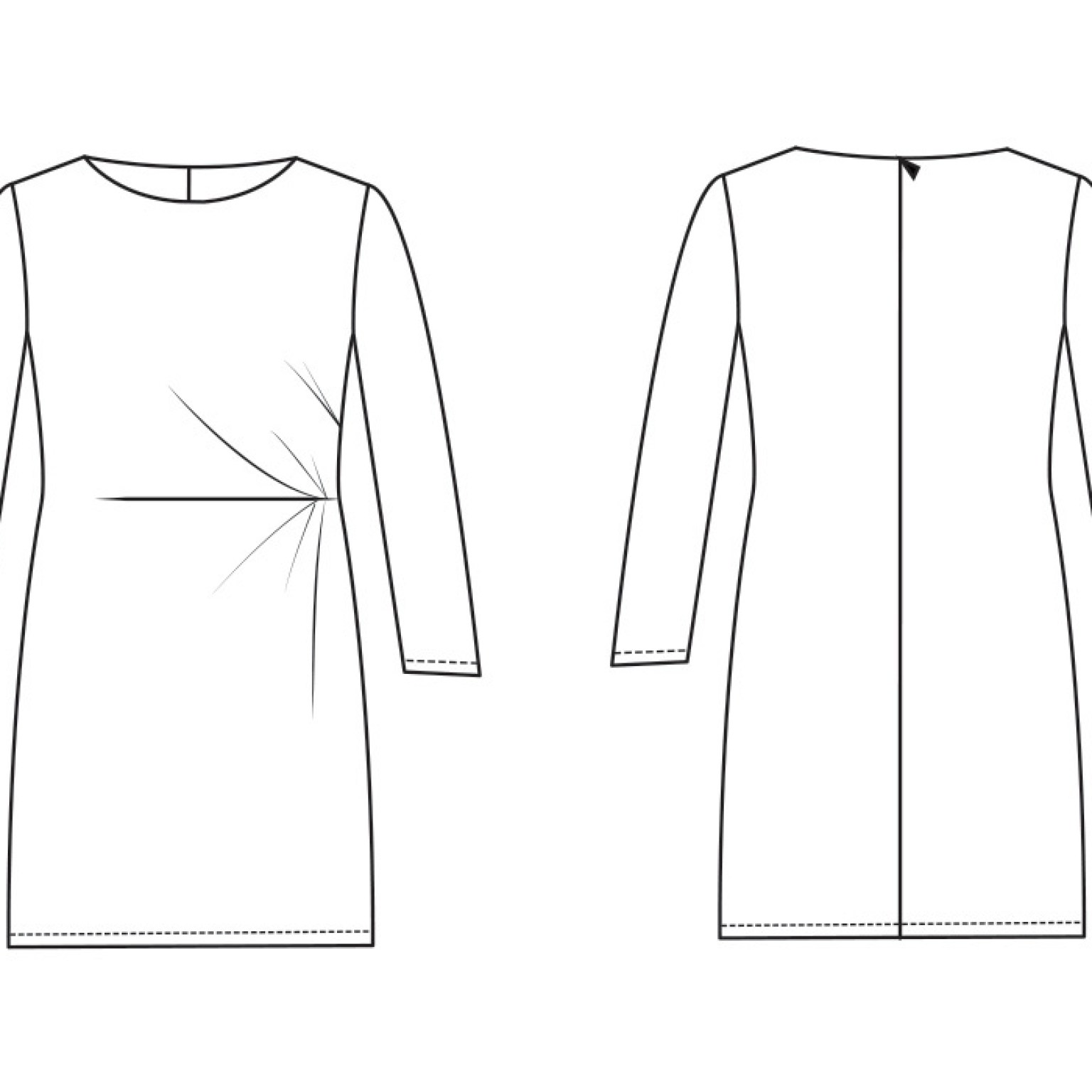 S1058 Dress Tina