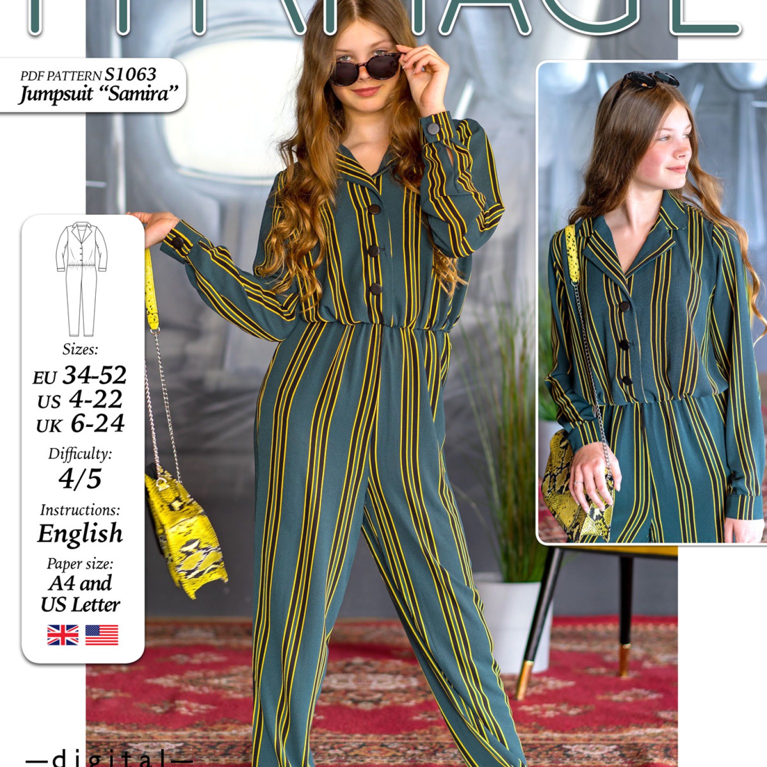 S1063 Jumpsuit Samira