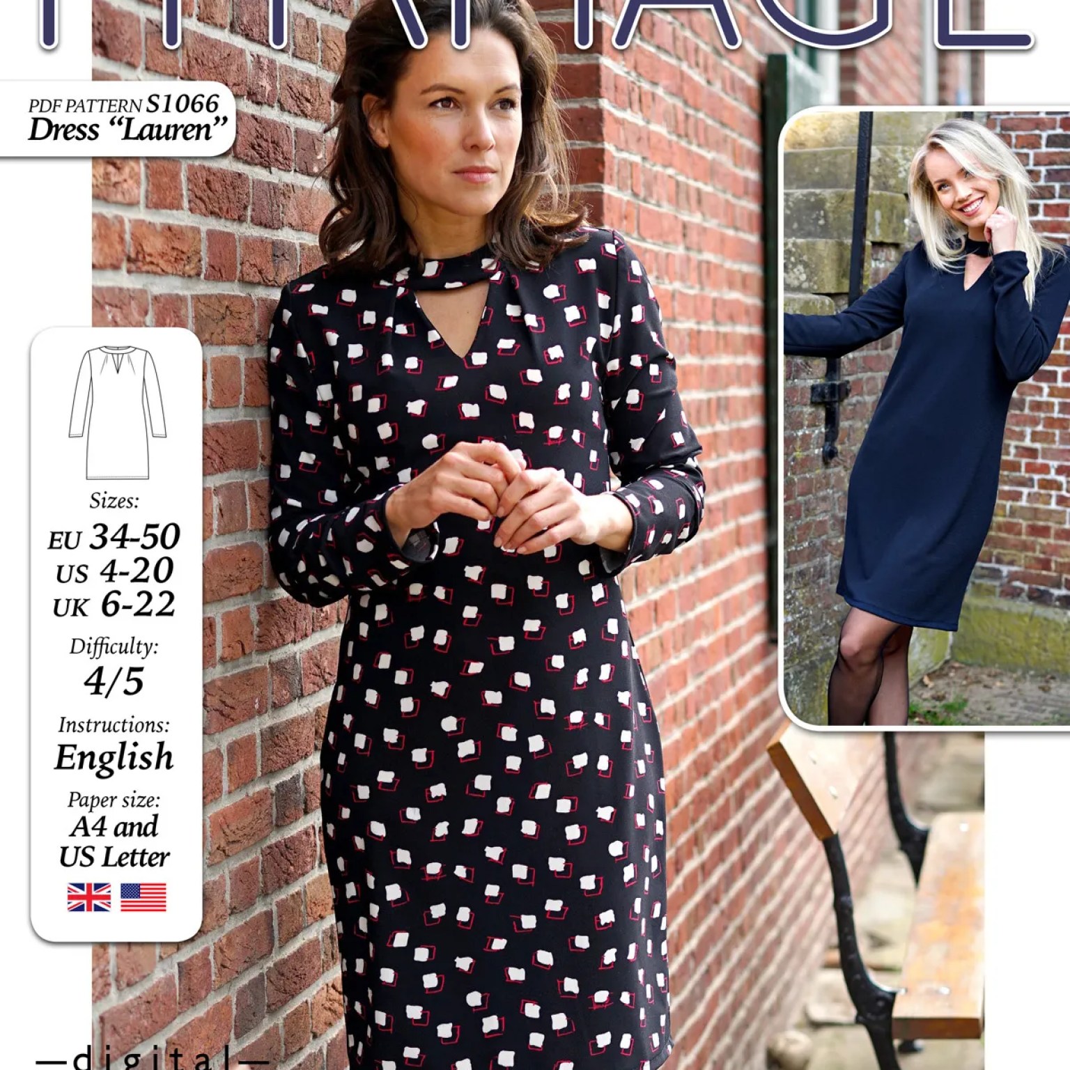 S1066 Dress Lauren