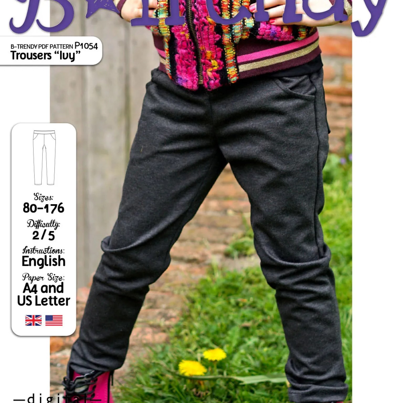 P1054 Trousers Ivy P1054 Trousers Ivy