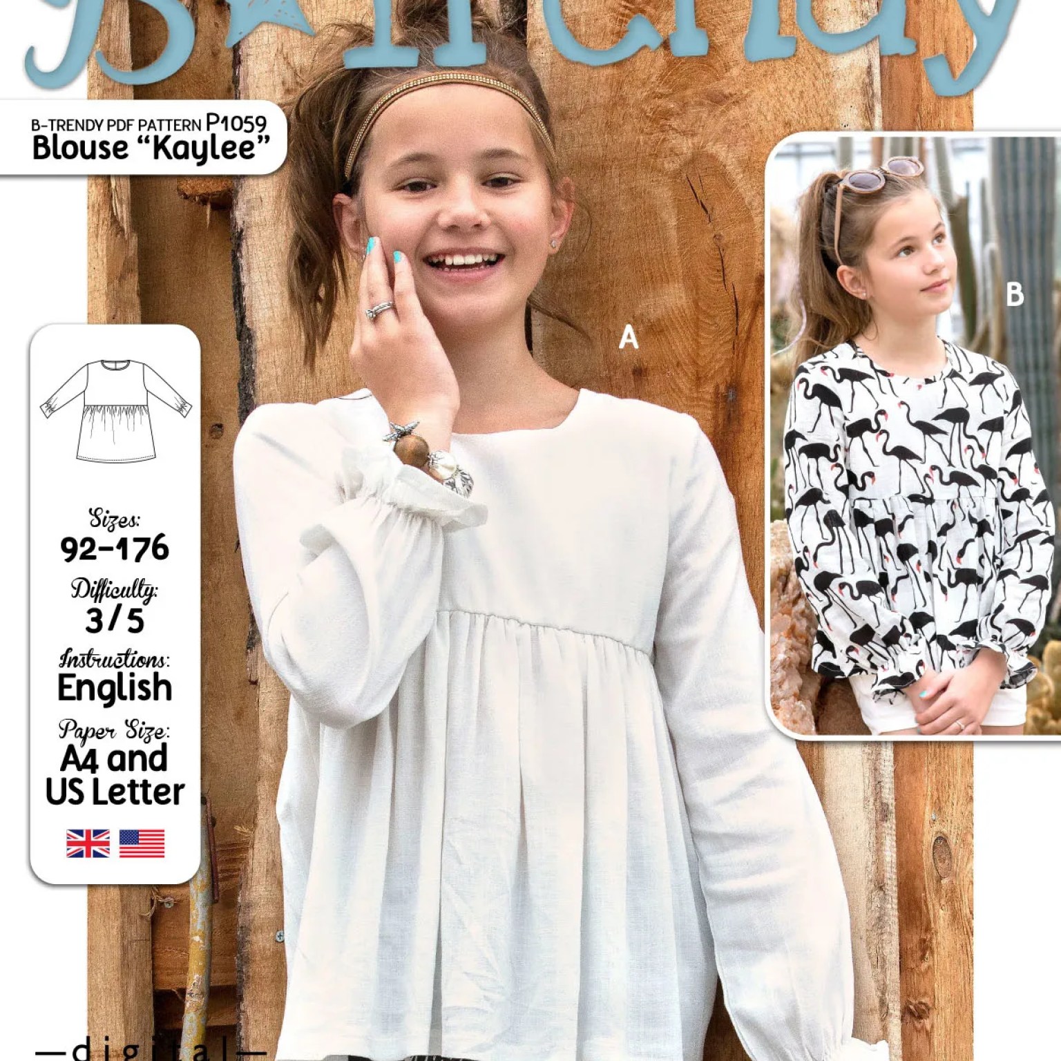 P1059 Blouse Kaylee P1059 Blouse Kaylee