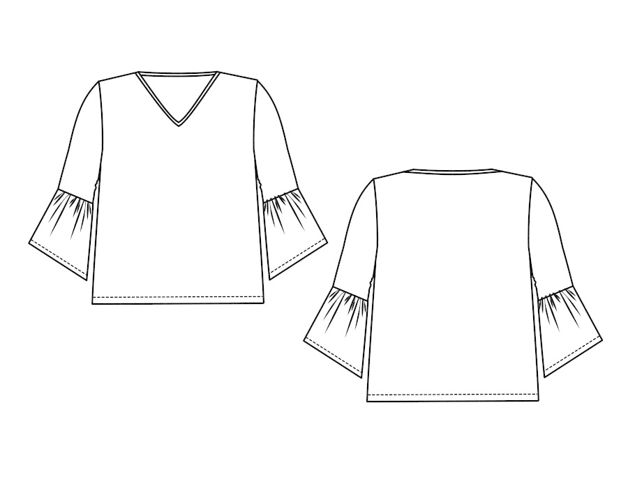 S1076 Blouse Danielle S1076 Blouse Danielle