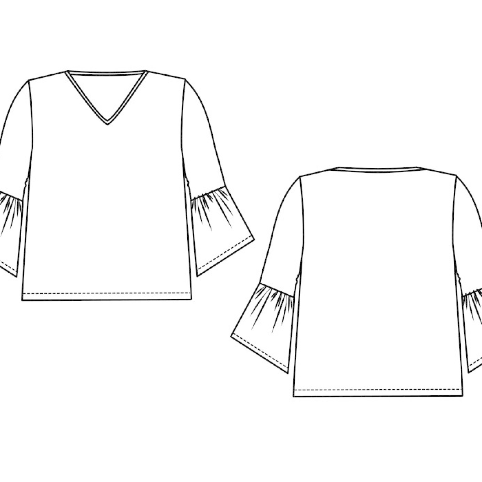 S1076 Blouse Danielle