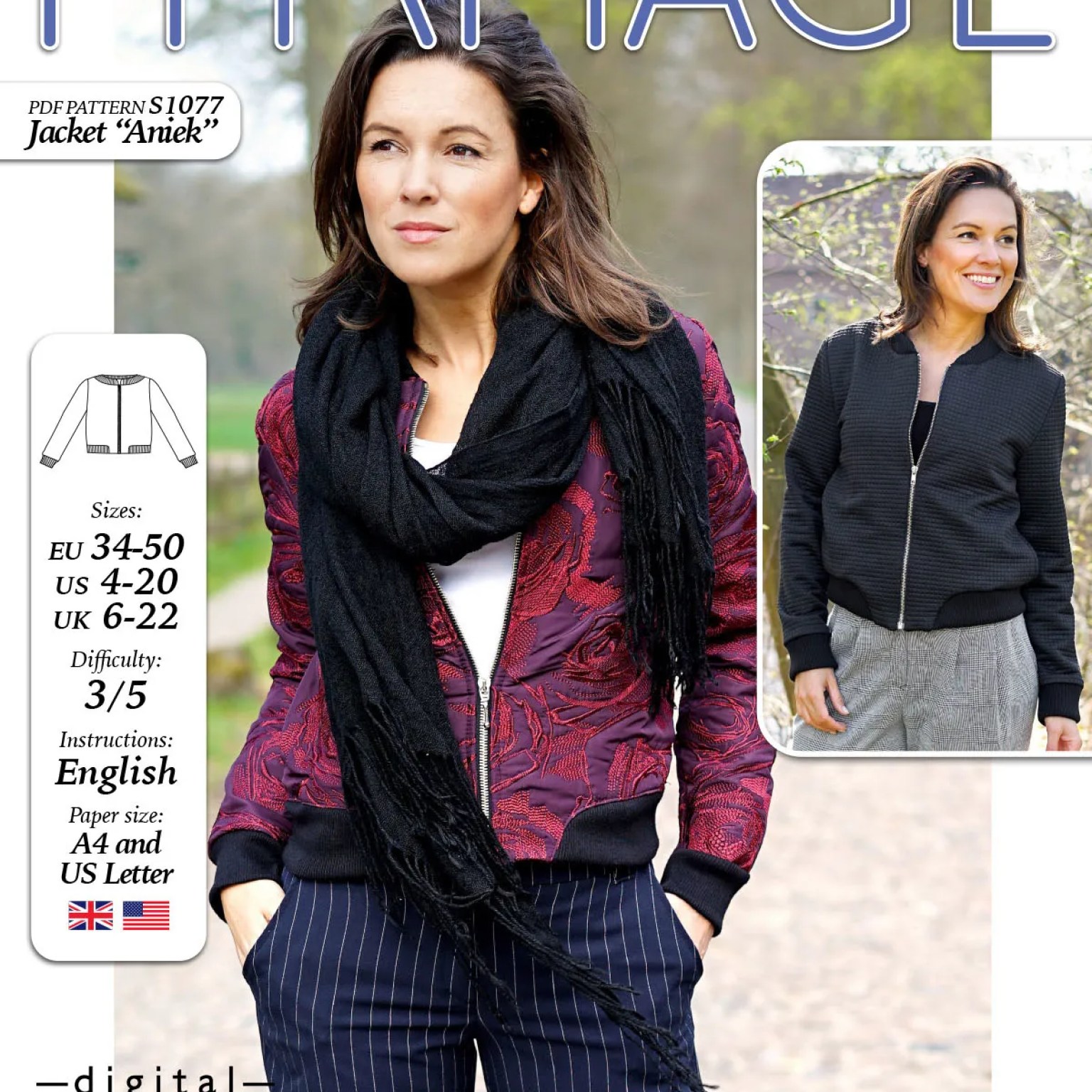 S1077 Jacket Aniek S1077 Jacket Aniek