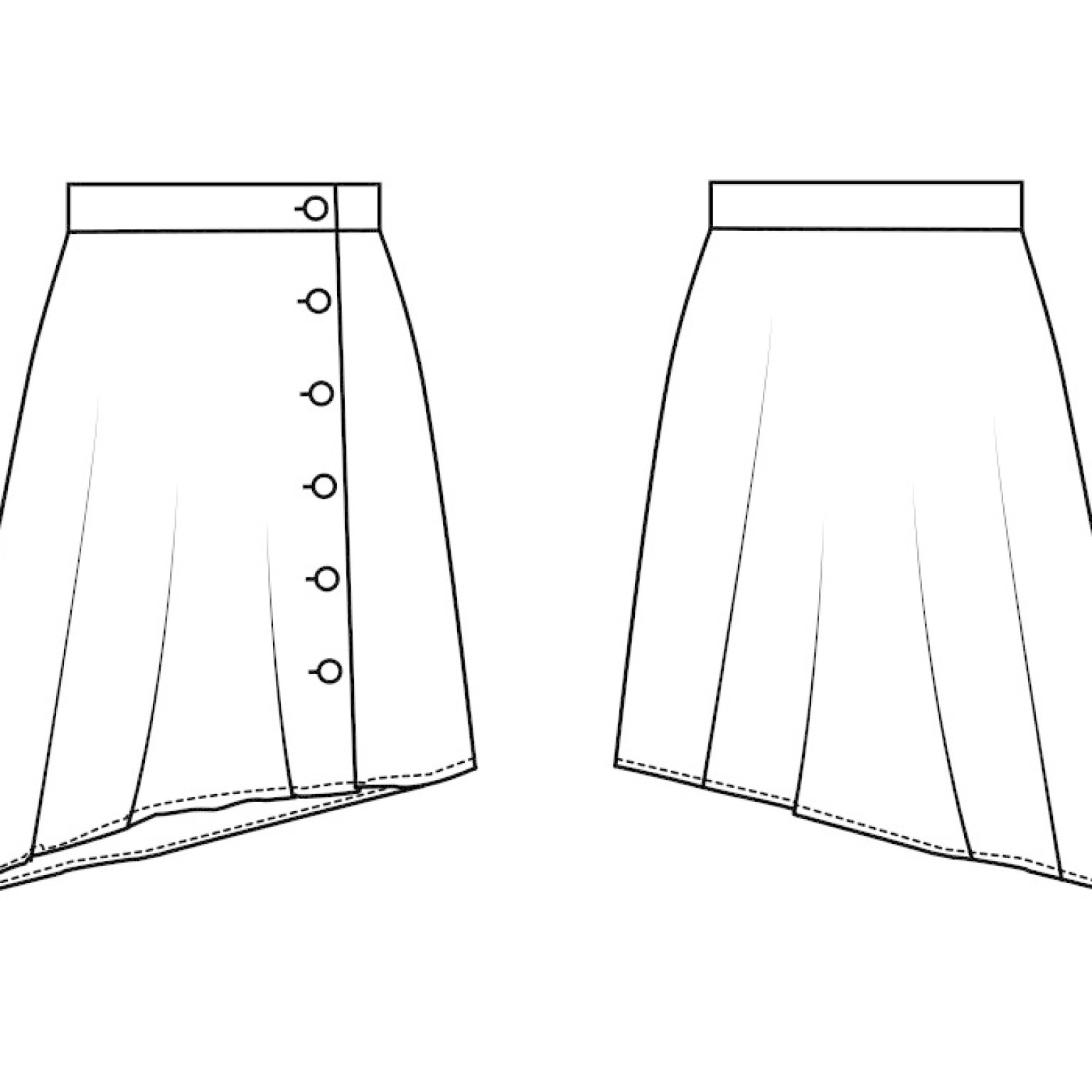 S1079 Skirt Grace