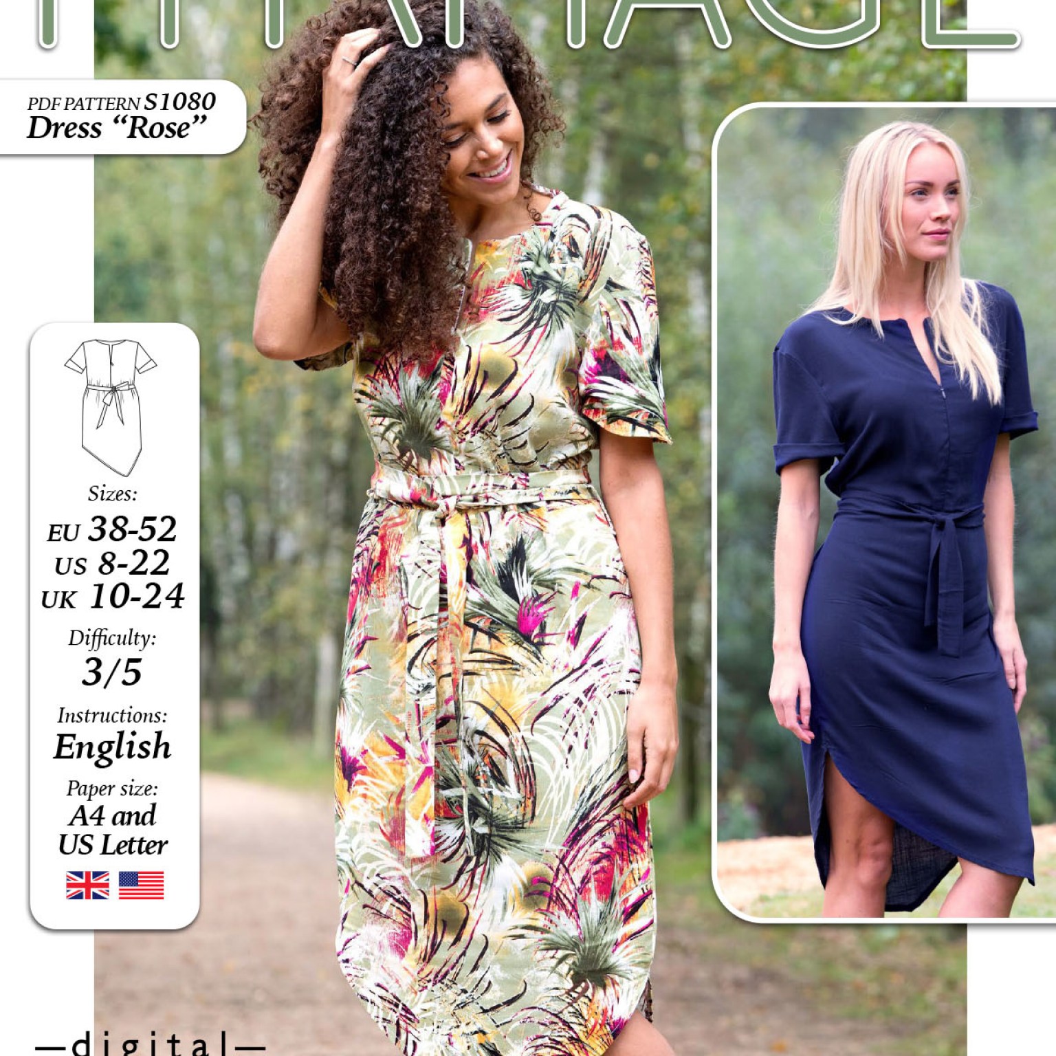 S1080 Dress Rose S1080 Dress Rose