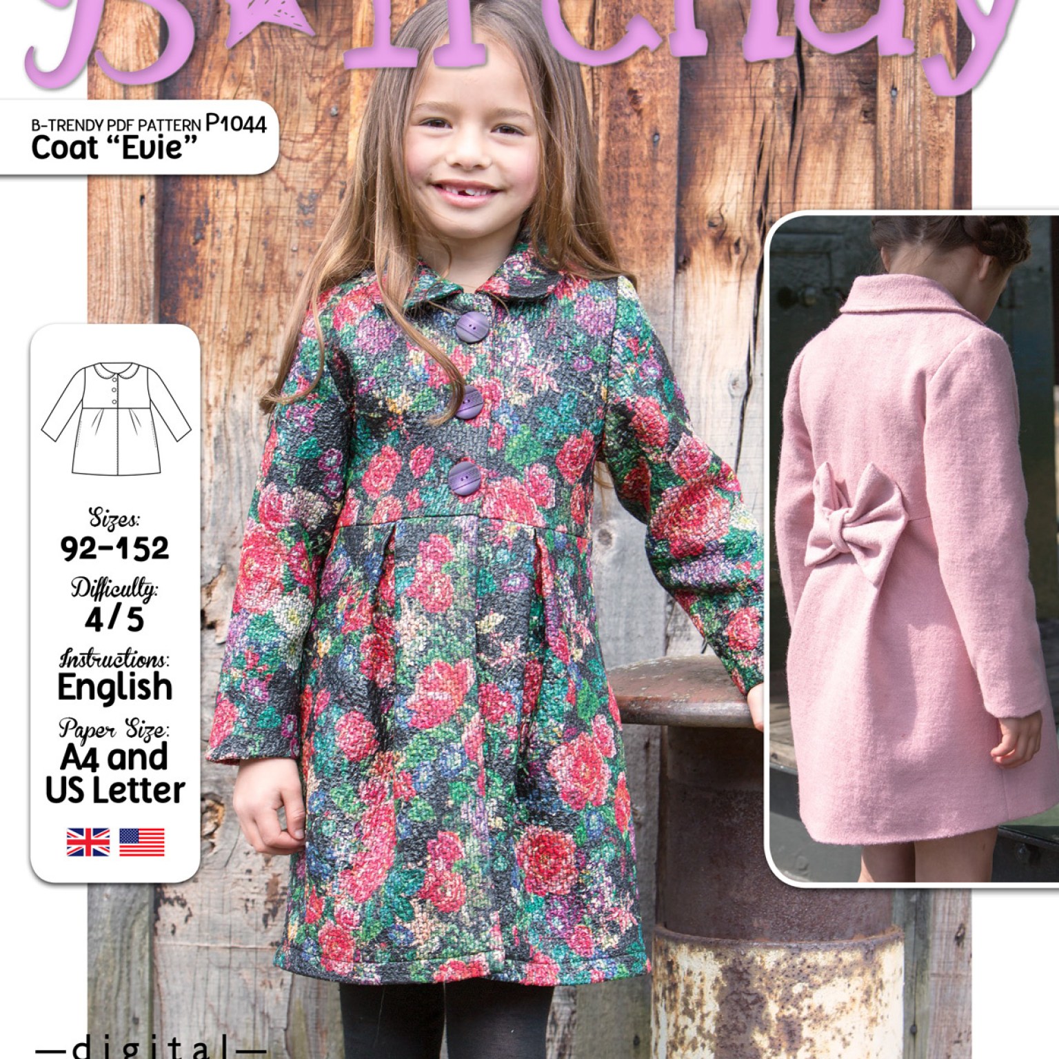 P1044 Coat Evie P1044 Coat Evie