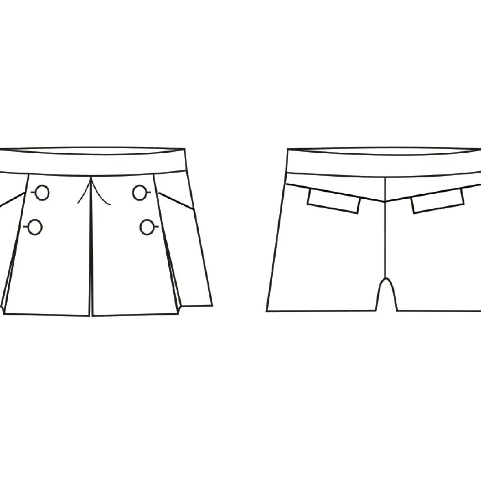 P1046 Shorts Pien