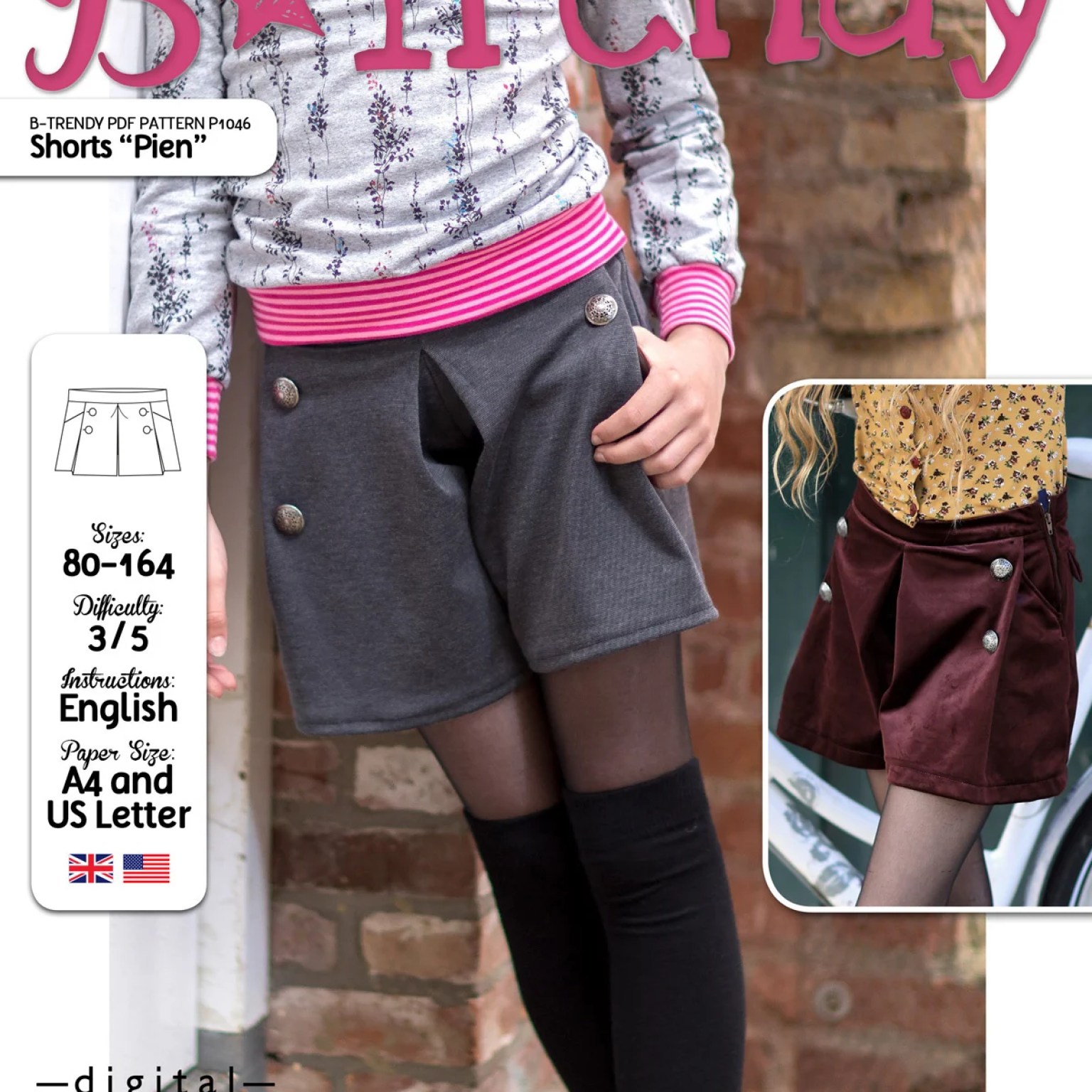 P1046 Shorts Pien P1046 Shorts Pien