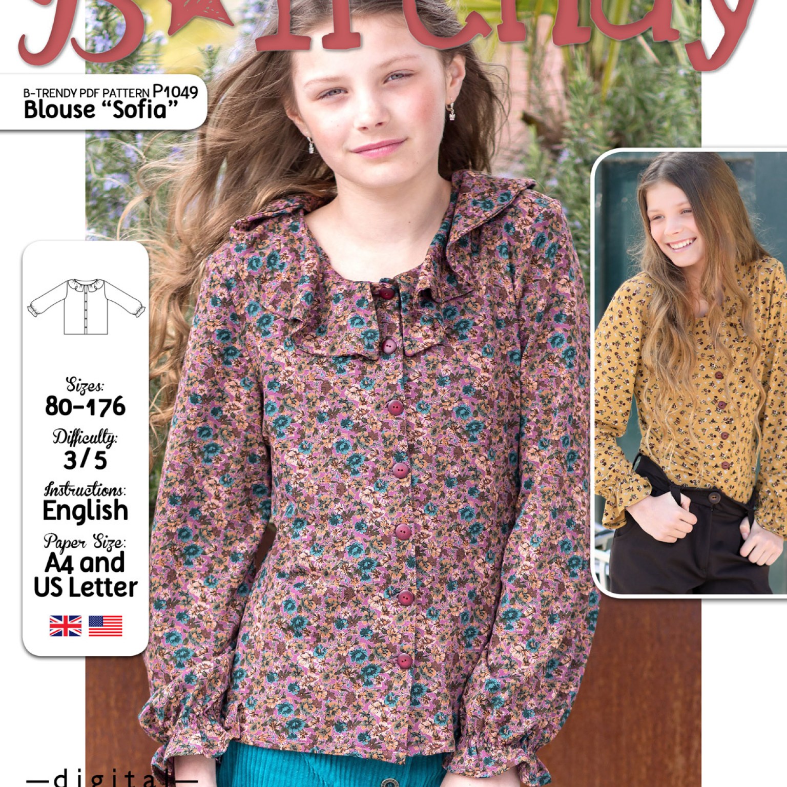 P1049 Blouse Sofia P1049 Blouse Sofia